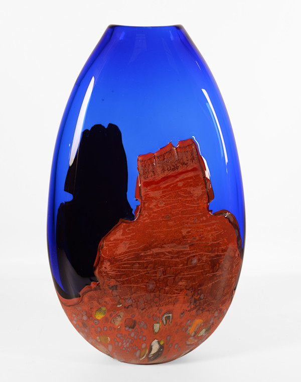 Desert Vista Cobalt by North Rim Glass Jared & Nicole Davis