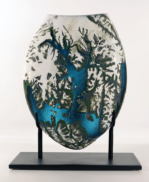 Riverway Series-Glacier Bay Basin, Alaska by North Rim Glass Jared & Nicole Davis