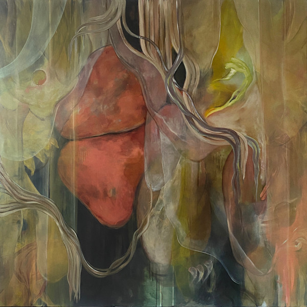 LAIR (200 x 200 cm) by Hannah Thomas