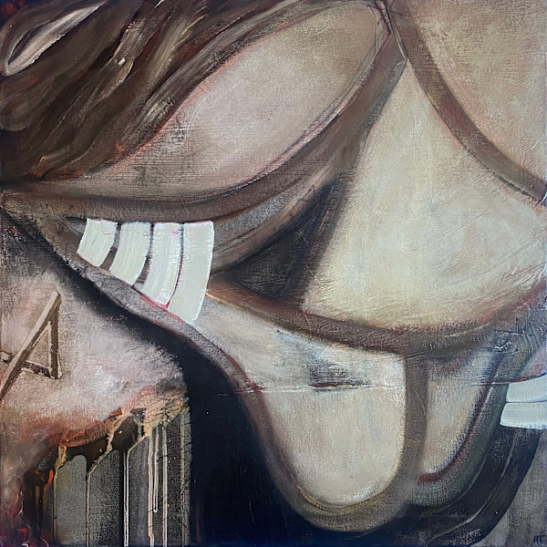 DISCONTINUITY - (60 x 60 cm) by Hannah Thomas