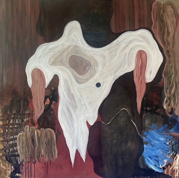 ABYSSAL PLAIN #3 (150 x 150 cm) by Hannah Thomas