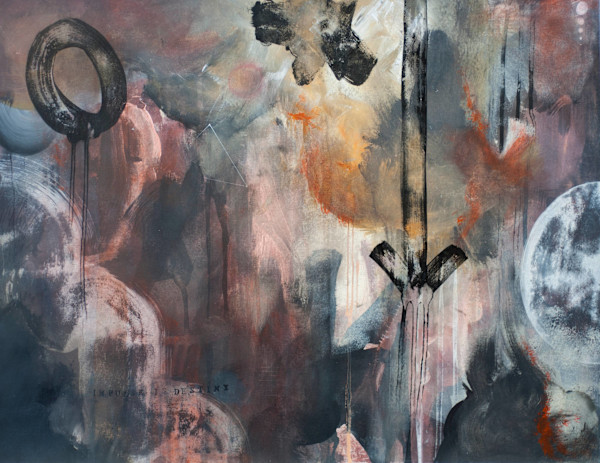 IMPULSE IS DESTINY, 50 x 65 cm by Hannah Thomas, Image 1.