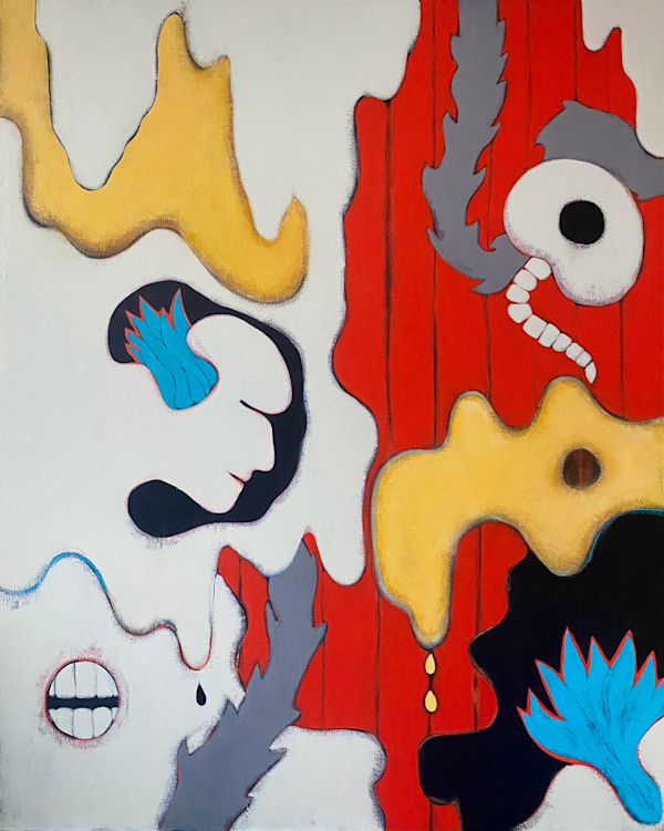 STRANGE RELATIONSHIP, 150 x 120 cm by Hannah Thomas, Image 1.