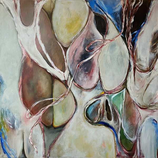 INCUBATOR (120 x 120 cm) by Hannah Thomas, Image 1.