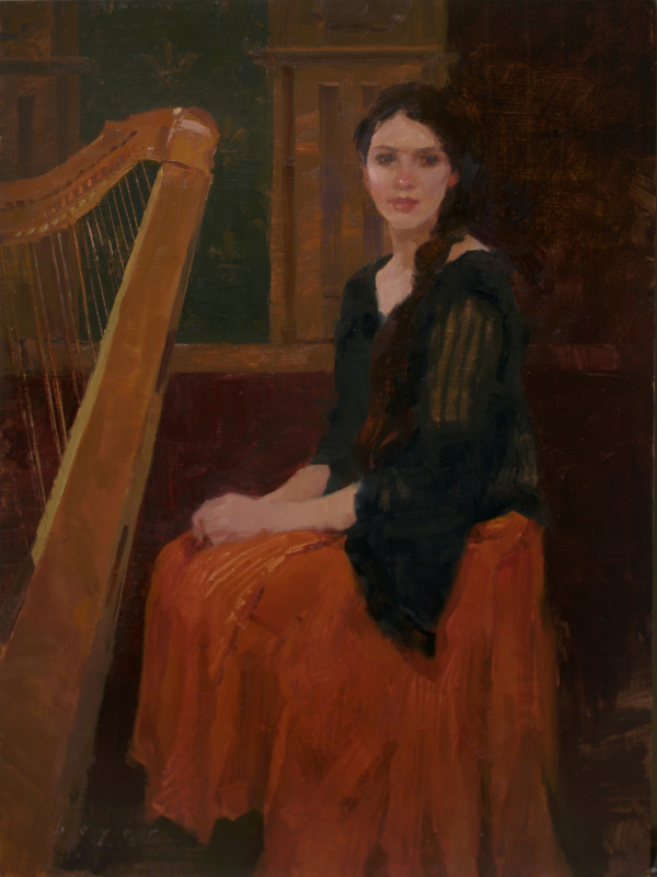 The Harpist by Lyn Boyer