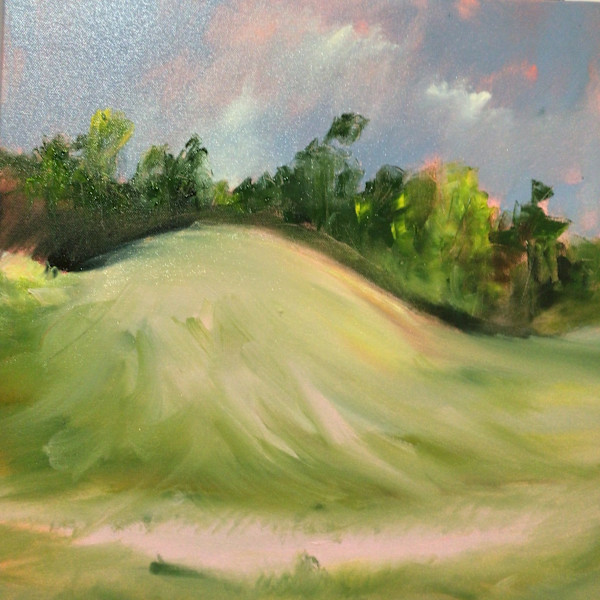 Sledding Hill, August by Marston Clough, Image 1.