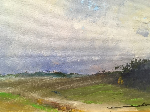 Farm and sky by Marston Clough
