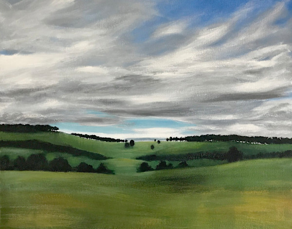 Paddocks of Green by Rosalie Street