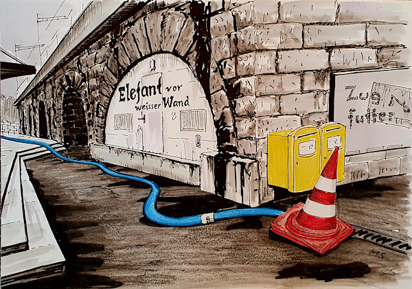 Elefant by Martin Spillmann