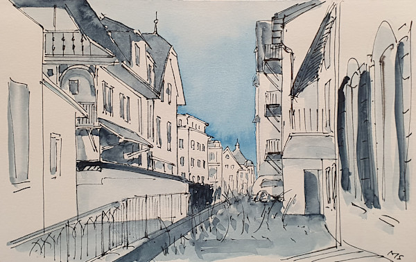Gotthardstrasse by Martin Spillmann