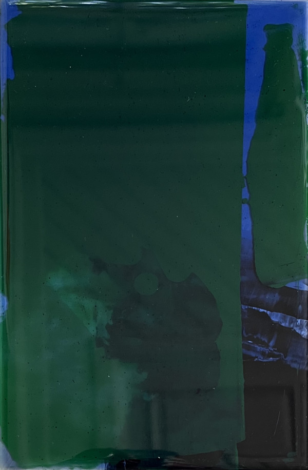 Glanzstück bleu vert by Véro Straubhaar