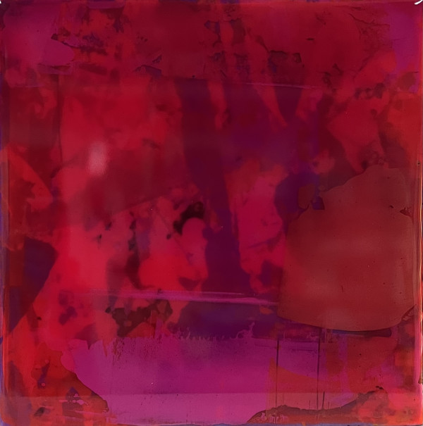 Glanzstück magenta/red IV überarbeitet by Véro Straubhaar