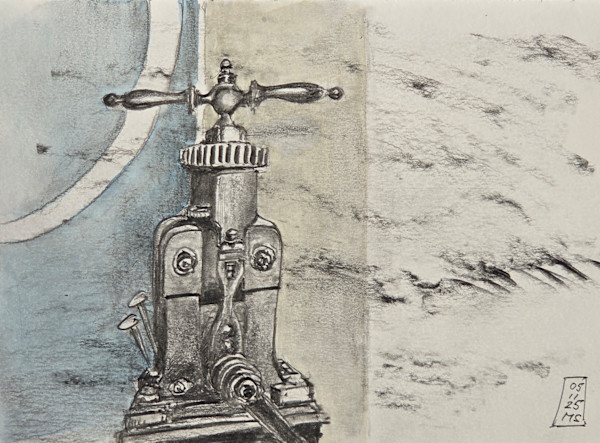 Zug, Atelier André Schweiger, 2025 by Martin Spillmann