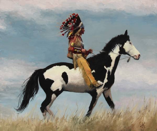 Bryson and Chinook by Kim Randleas, Image 1.