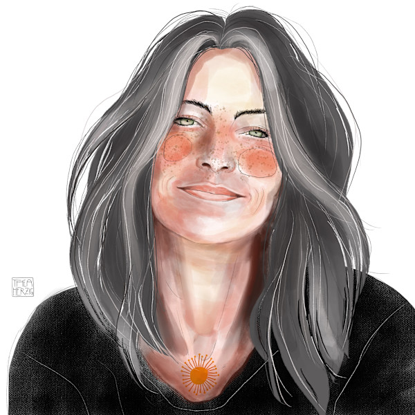 Portrait "Mariella" by Thea Herzig