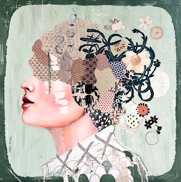 Layers of becoming by Art Irene Hoff