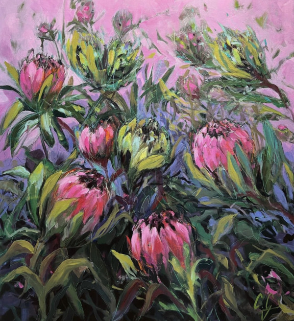 My Pleasure, My Proteas by Catherine Garrod