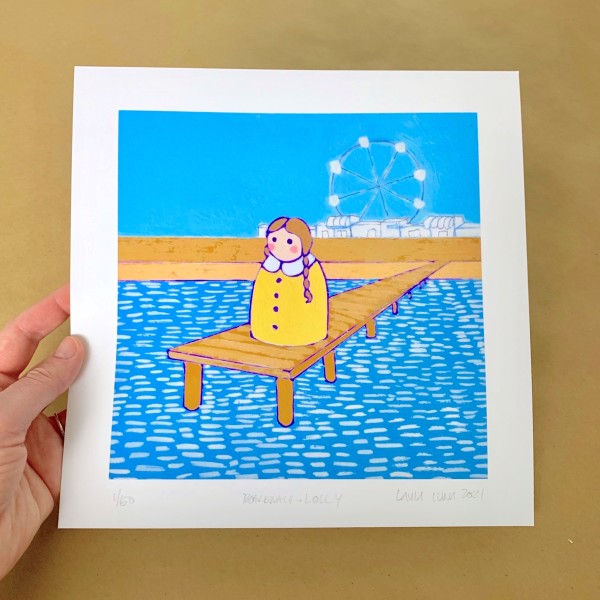 Boardwalk Lolly Limited Edition Print by Layla Luna