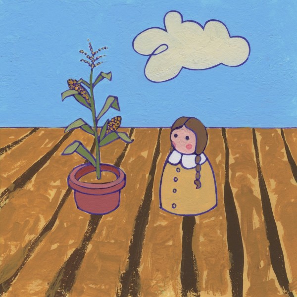 Lolly and the Quiet Farm Original Painting