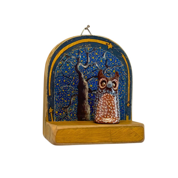 Olive the Owl, Talisman of Observation by Layla Luna