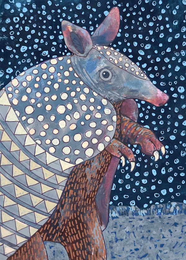 Artemis the Armadillo (Talisman of Autonomy) by Layla Luna