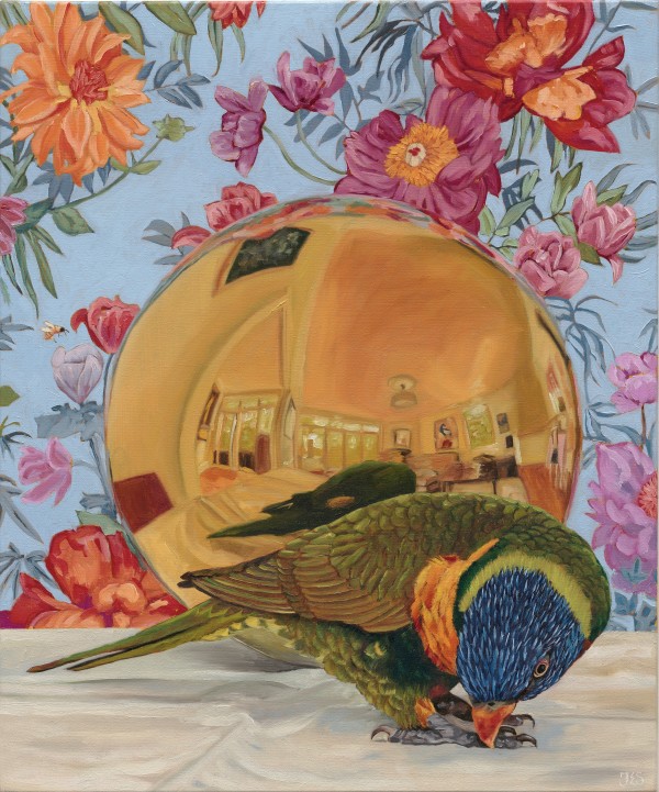 The golden ball went so high up into the air that it really did begin to look like a sun by Fiona Smith