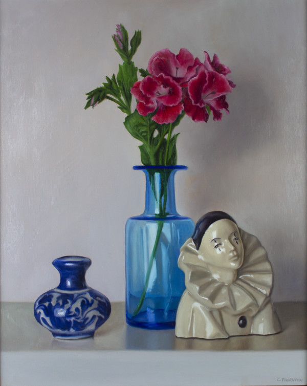 Blue Vase by Casey Thornton