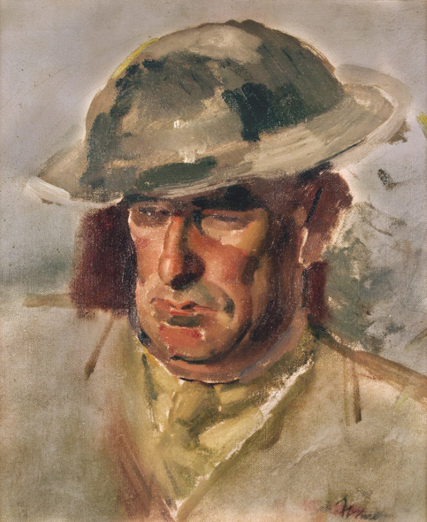 Portrait of Lieutenant Colonel R. T. Tilsley M. C., D. L. M., E. D by Archibald Joseph Charles Fisher