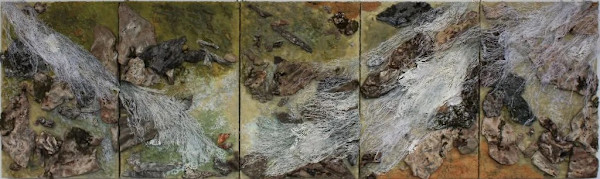 Rocks In My Head Panel #1 by Fisher Carla