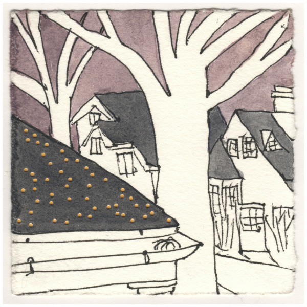 A Little Snow on the Roof. #035