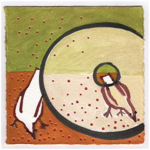 Birds and Moss. #074