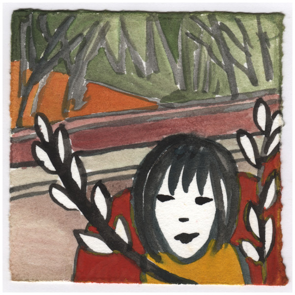 Pussy Willows by the Union Arch Bridge. #098