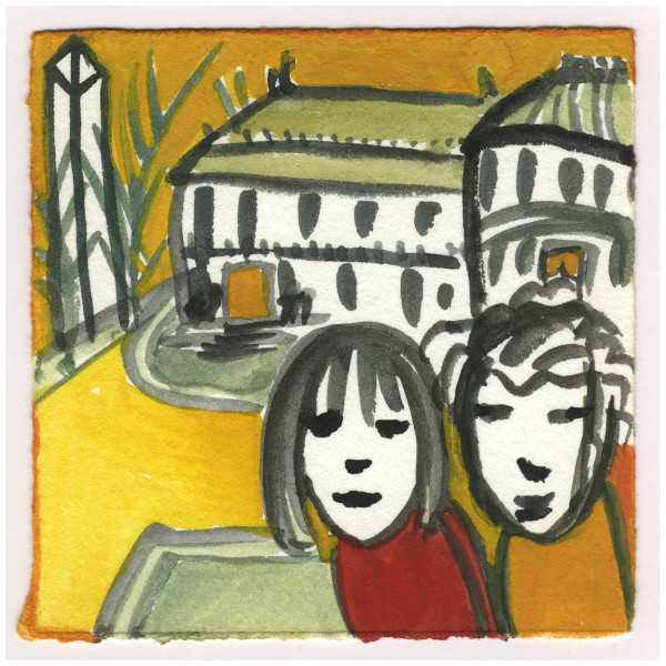 On the Street Yesterday. Downtown. #145