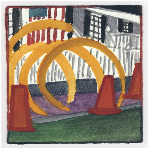 The Yellow Main line Tubes This Morning. #169