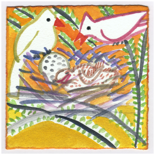 The Cardinals, One Baby and One More Egg. #212