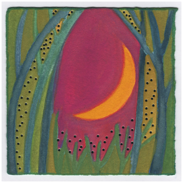 The Moon From Columbia Avenue Tonight. #228 by Raya Bodnarchuk, Estate, Image 1.