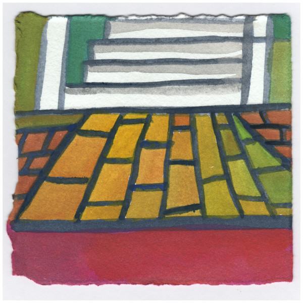 The Bricks Met the New Sidewalk. #270 by Raya Bodnarchuk, Estate, Image 1.