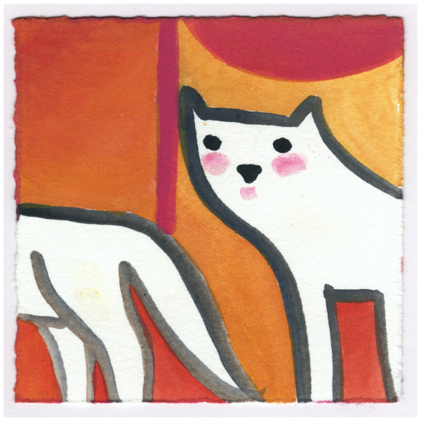 Two Cats. #271 by Raya Bodnarchuk, Estate, Image 1.