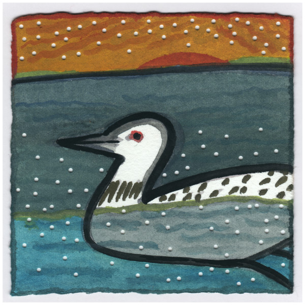 A Loon at Jimmy's Island. #314 by Raya Bodnarchuk, Image 1.