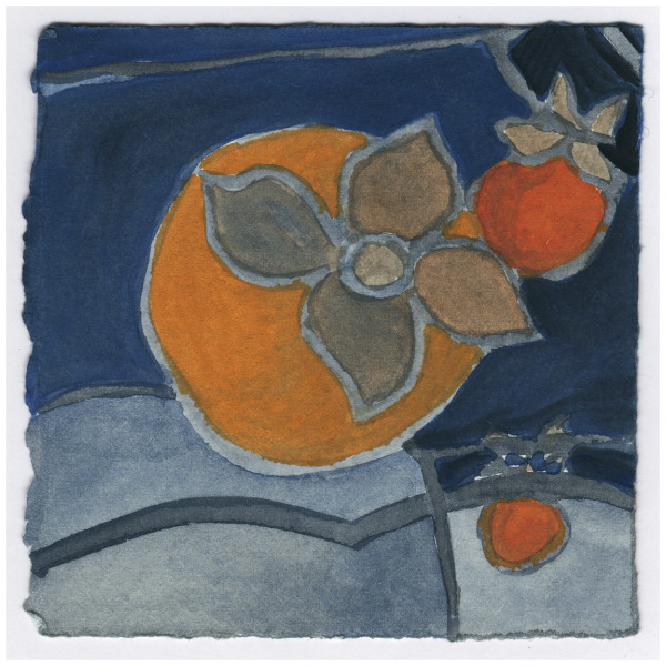 Some Persimmons at Night in Cabin John. #322 by Raya Bodnarchuk, Estate, Image 1.