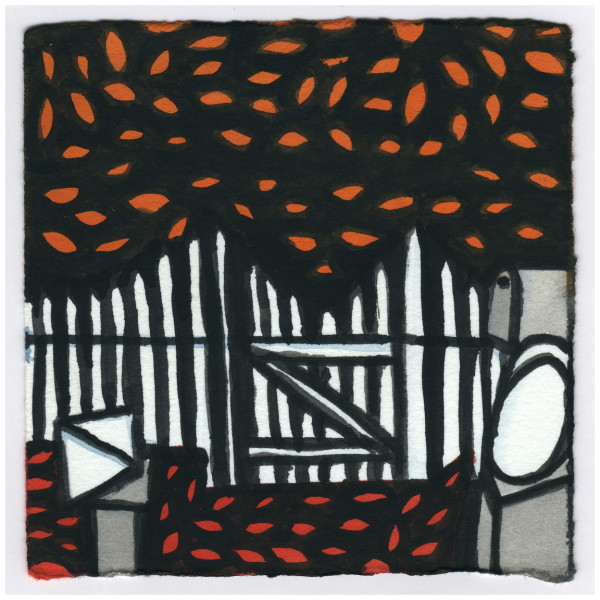 Leaves on the Street Tonight. 12/1/14. #356