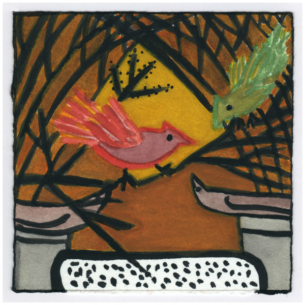 The Cardinals and Sculpture. 12/11/14. #366