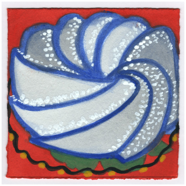 THANK YOU MY FRIENDS FOR THE BIRTHDAY WISHES. A VERY GOOD DAY. A Beautiful Cake. #531 by Raya Bodnarchuk, Estate, Image 1.