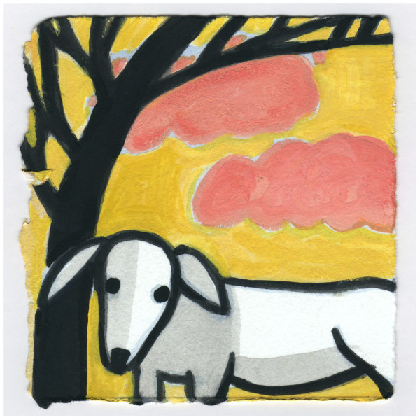 A Walk at Sunset. #555 by Raya Bodnarchuk, Estate, Image 1.