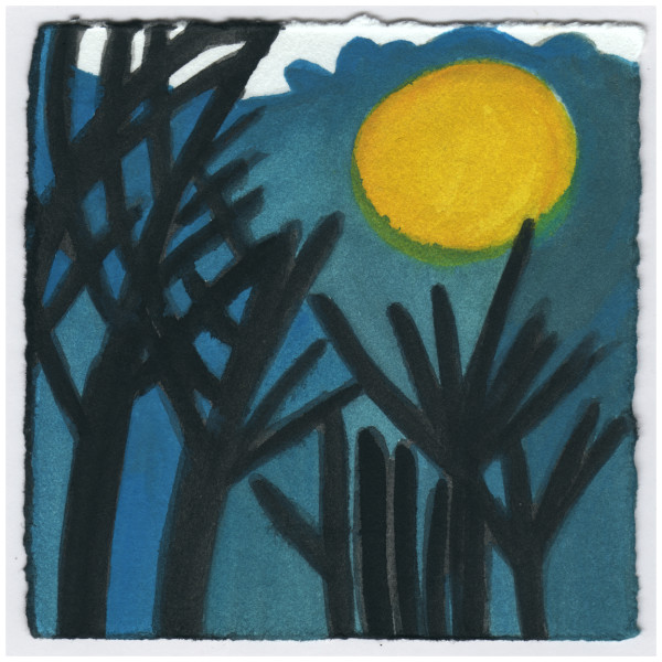 The Full Moon. #573 by Raya Bodnarchuk, Estate, Image 1.