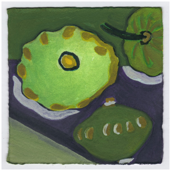 The New Squash. #577 by Raya Bodnarchuk, Estate, Image 1.