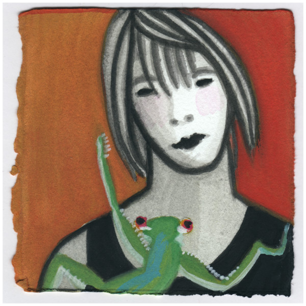 Praying Mantis. #582 by Raya Bodnarchuk, Estate, Image 1.