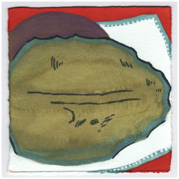 The Indian Artifact My Mother Found in Rock Creek Park. #594 by Raya Bodnarchuk, Estate, Image 1.