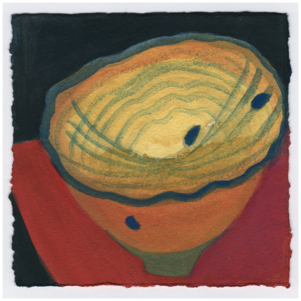 A Little Oak Bowl. #596 by Raya Bodnarchuk, Estate, Image 1.