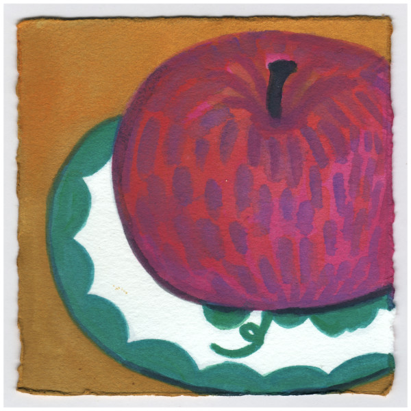 An Apple. #604 by Raya Bodnarchuk, Estate, Image 1.